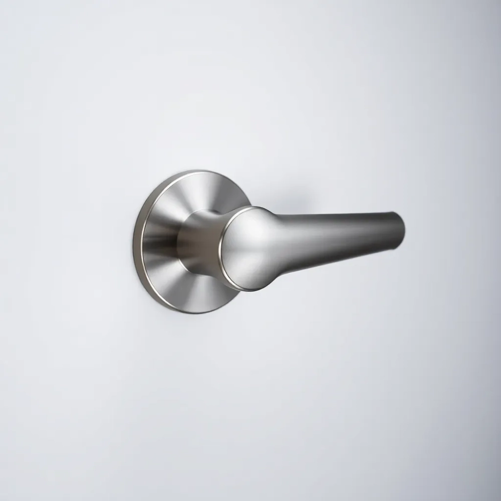 Klamka do drzwi zewnętrznych z rozetą