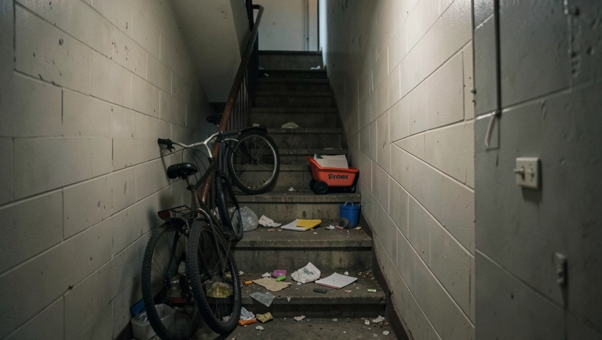 klatka schodowa to nie graciarnia