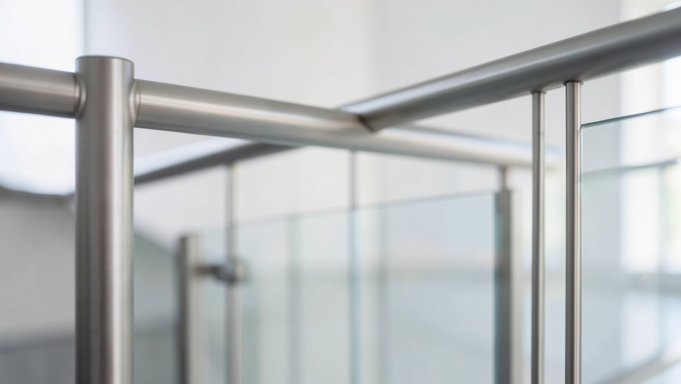 Konstrukcja balustrad aluminiowych stal nierdzewna