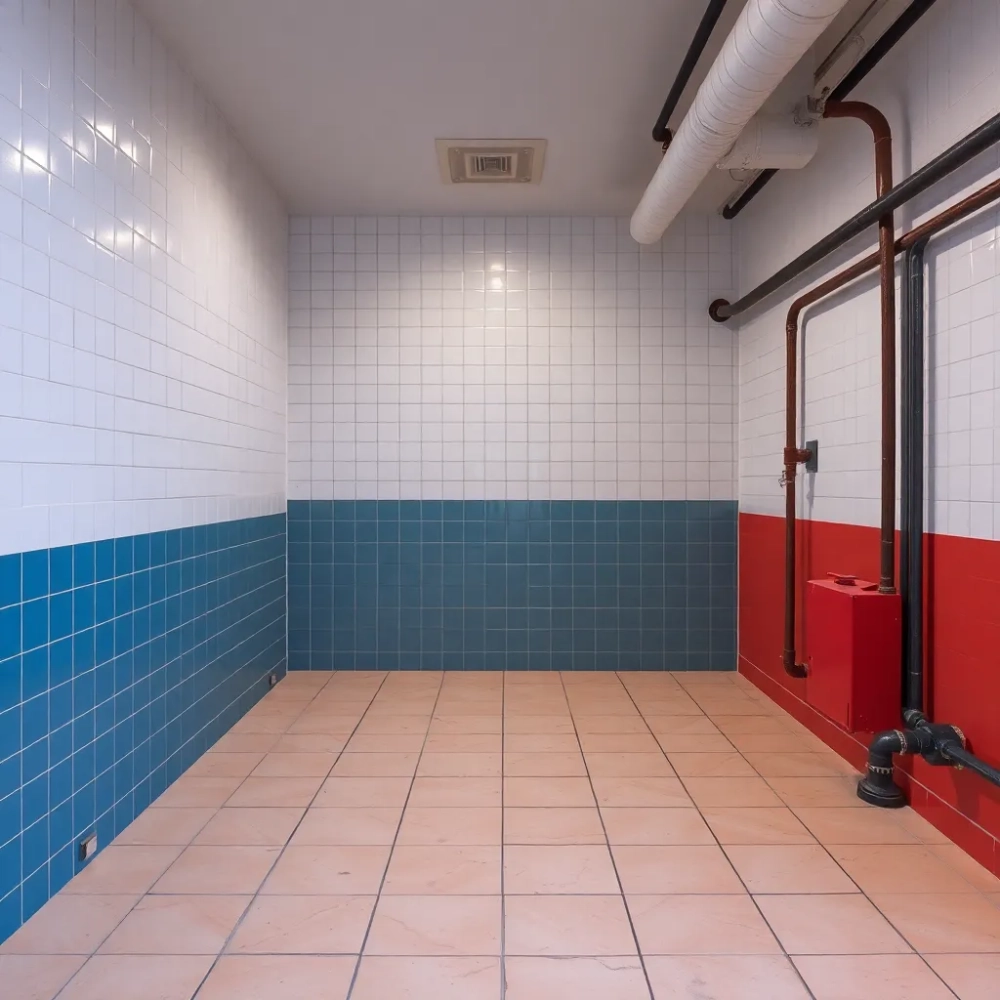 Kotłownia płytki czy farba