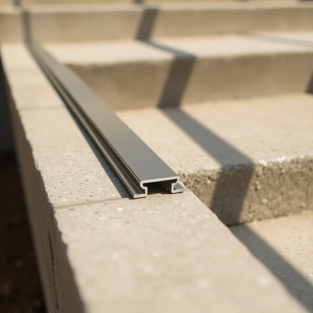 Listwy na schody zewnętrzne