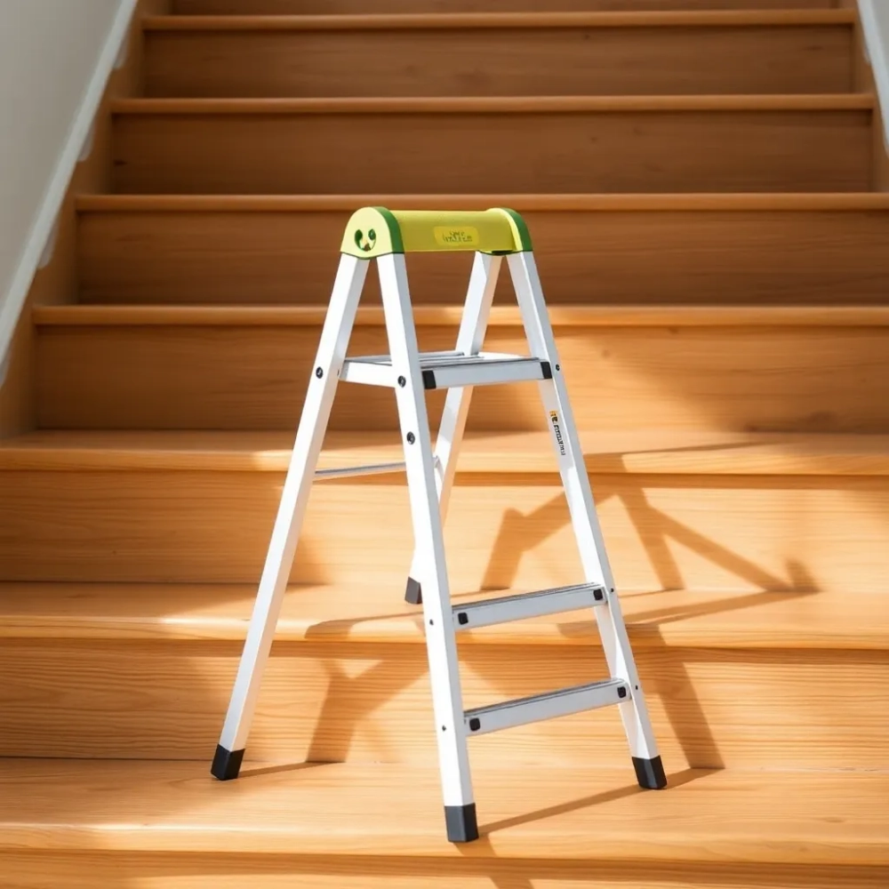 Mała drabina na schody