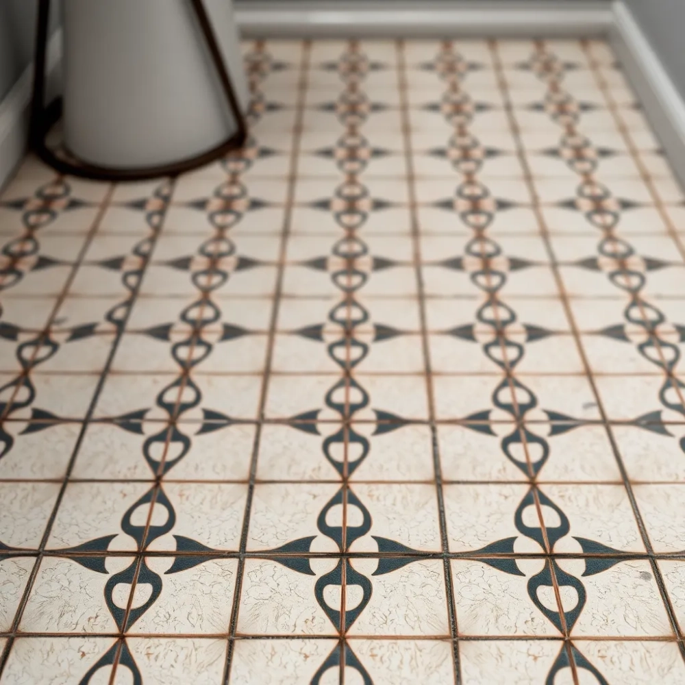 Małe płytki podłogowe do łazienki