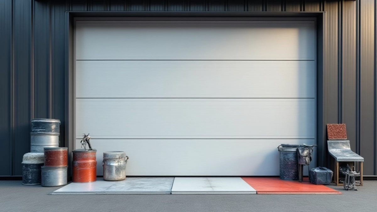 Malowanie bramy garażowej cena