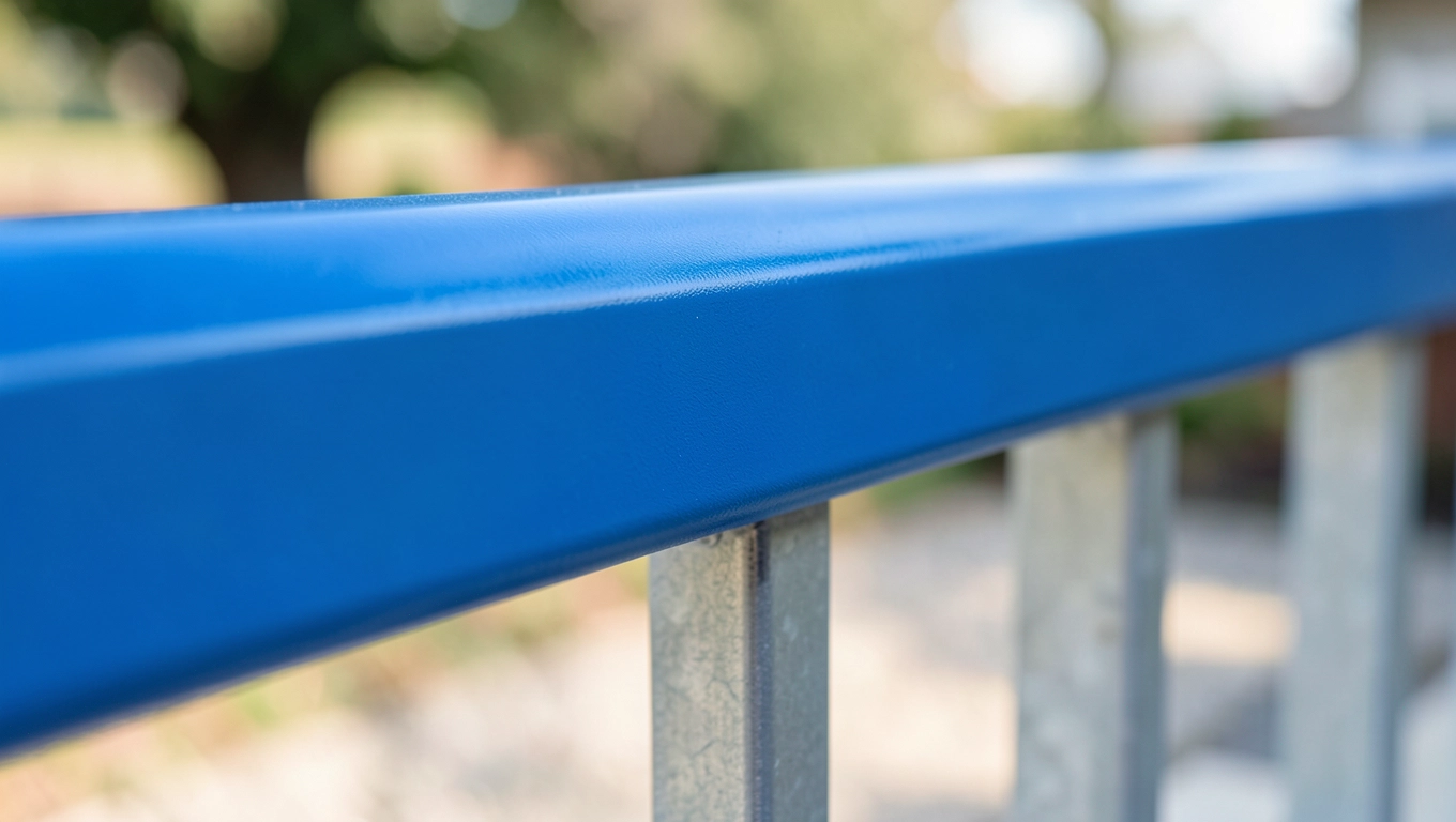 Malowanie proszkowe balustrady pełnej zewnętrznej