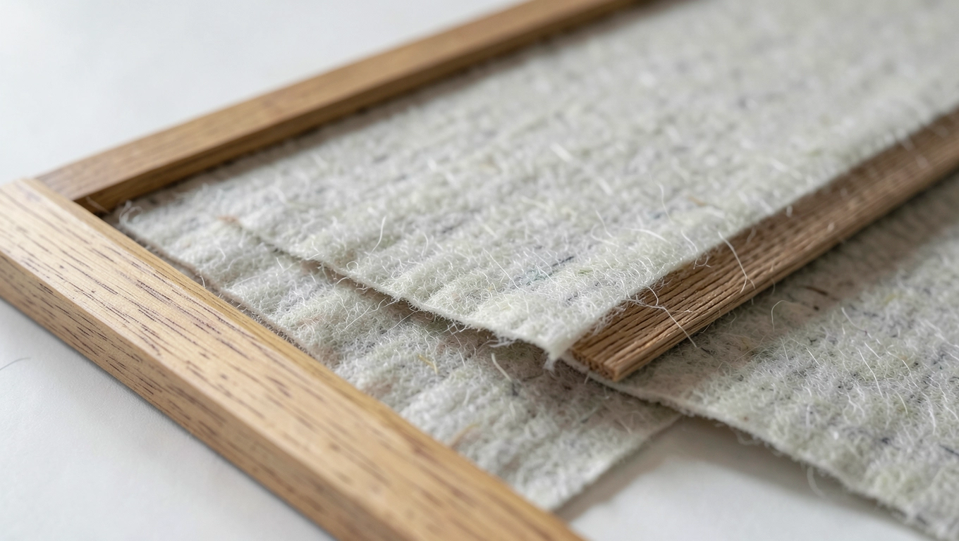 Materiał fototapety w ramce