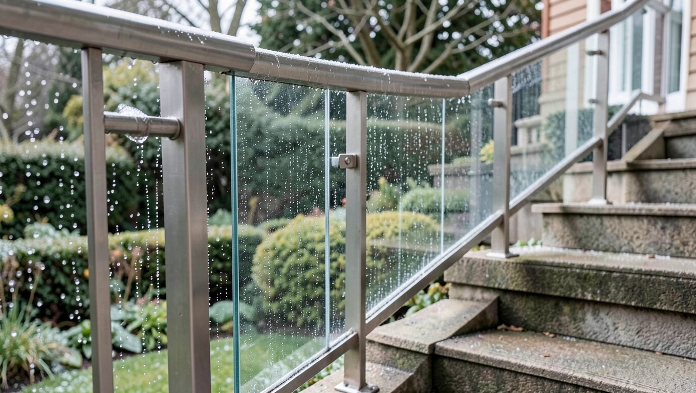 Materiały na balustradę schodową zewnętrzną