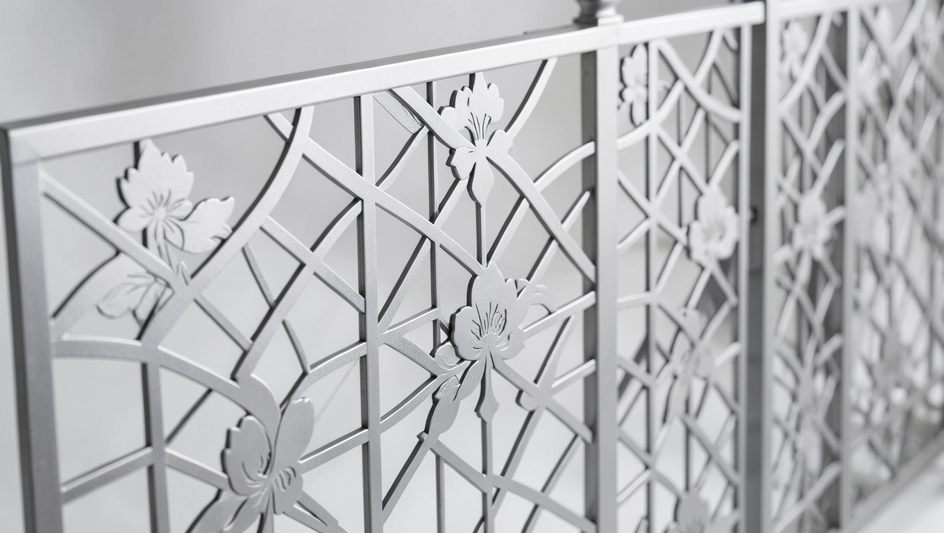 Metalowe Balustrady Ażurowe Laserowo Cięte