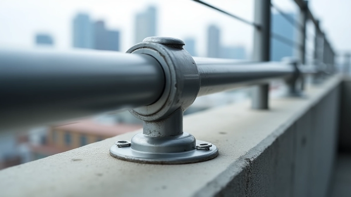 Mocowanie balustrady balkonowej