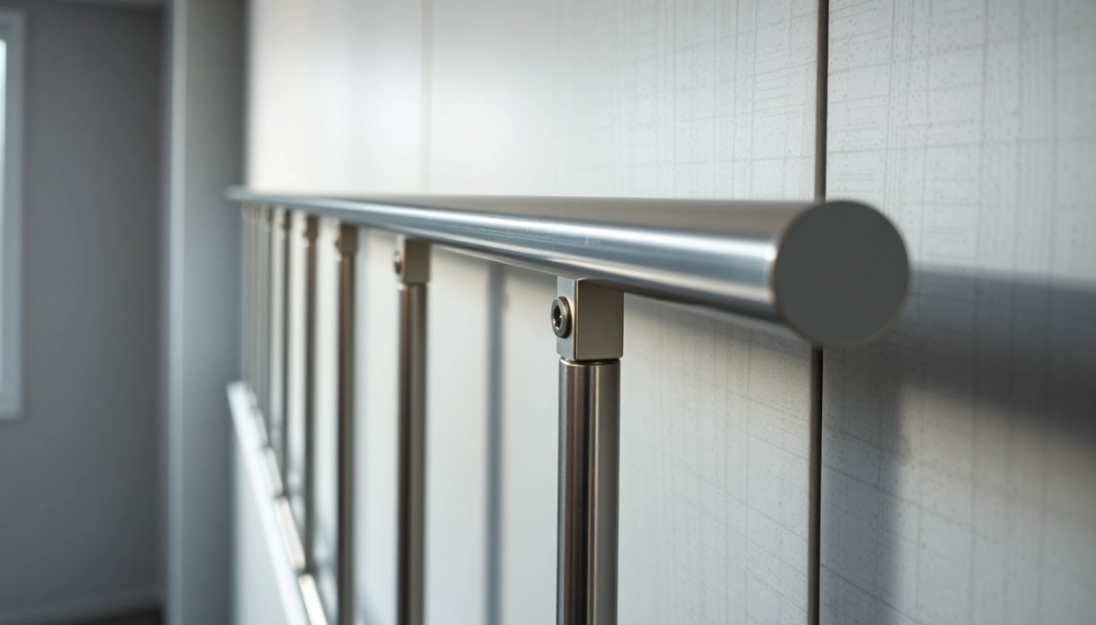 Montaż balustrady na panelach