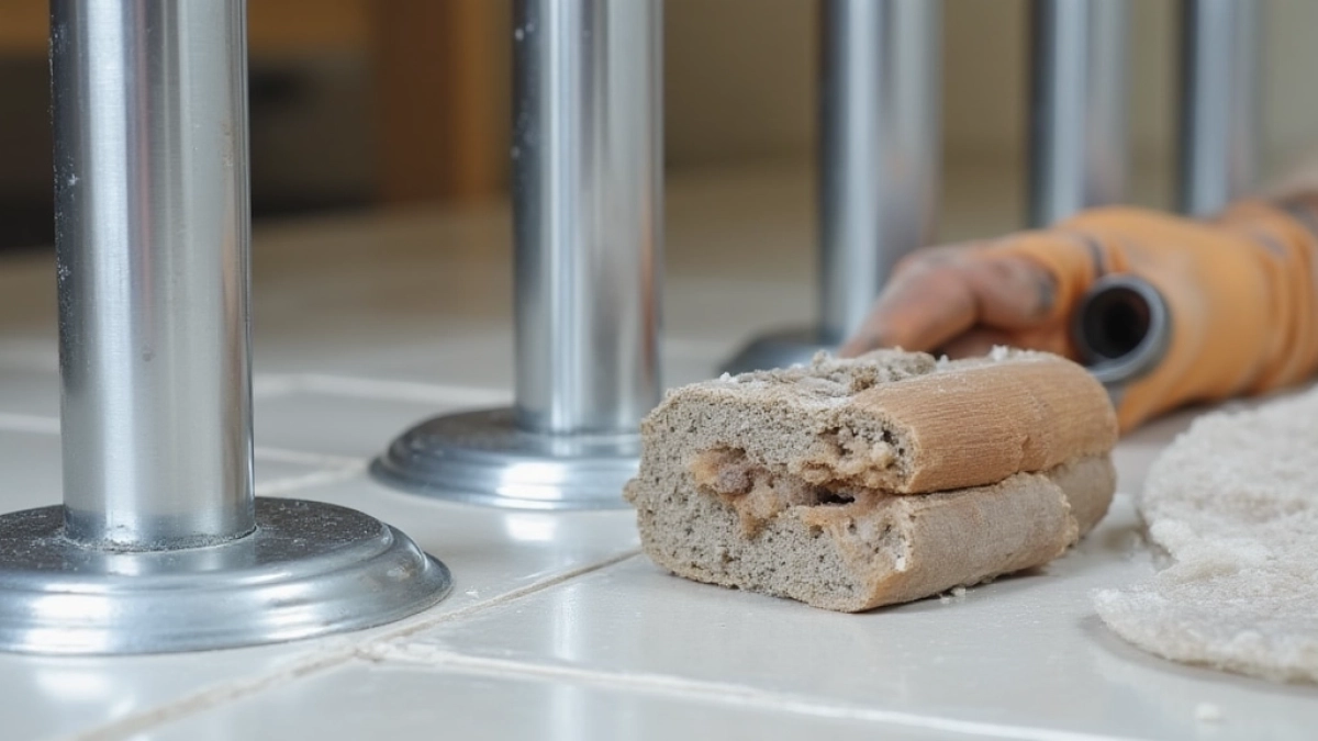 montaż balustrady na płytkach