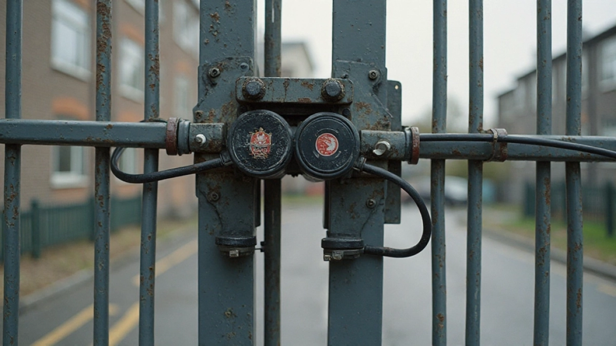 Montaż bramy dwuskrzydłowej z napędem