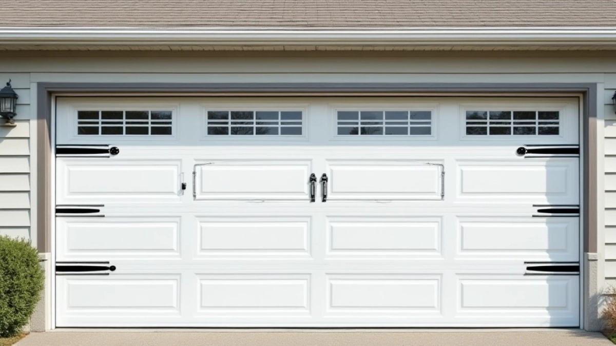 montaż bramy segmentowej krok po kroku domu