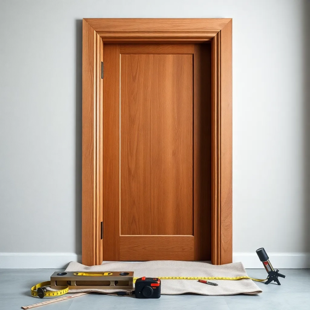 Montaż drzwi drewnianych zewnętrznych