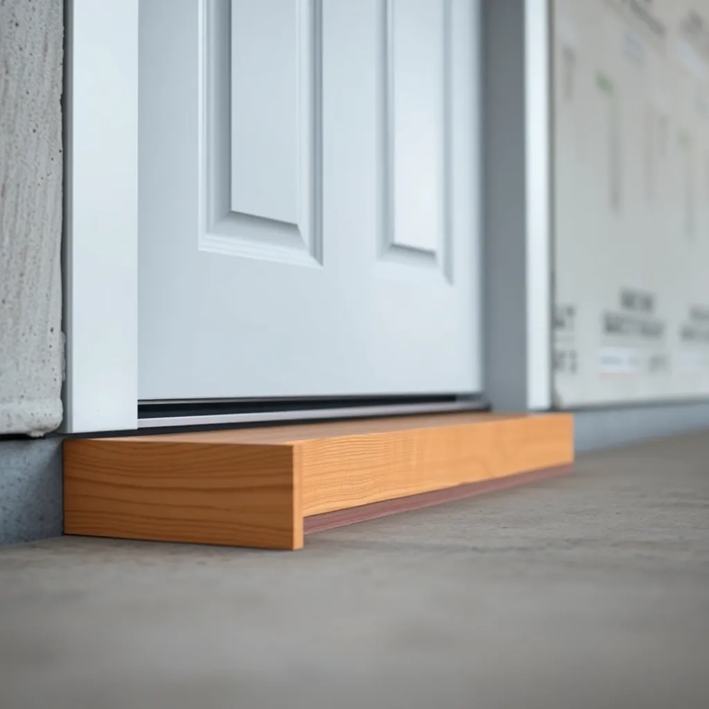 Montaż drzwi zewnętrznych z progiem