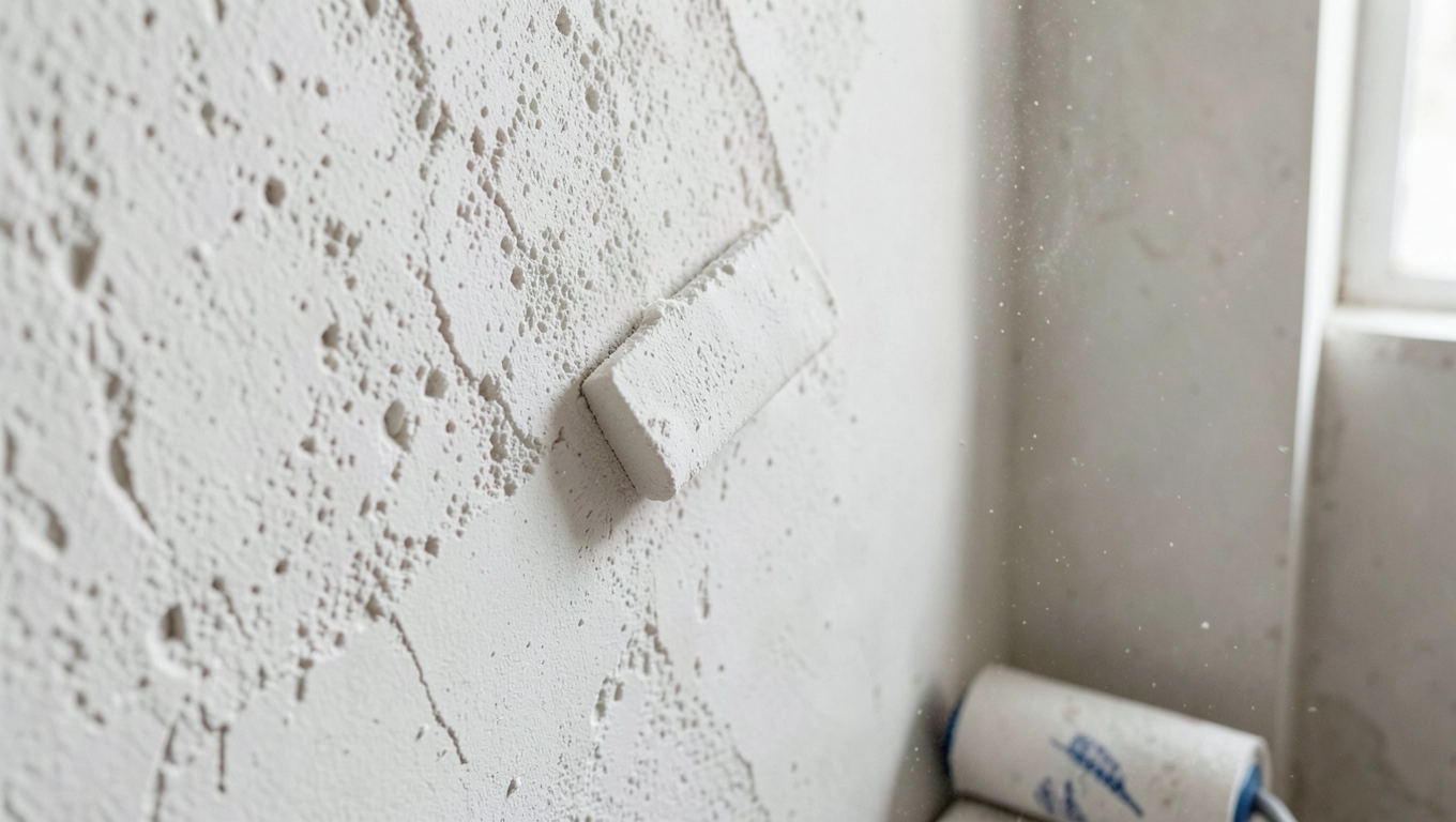 Montaż fototapety w ciasnym pomieszczeniu