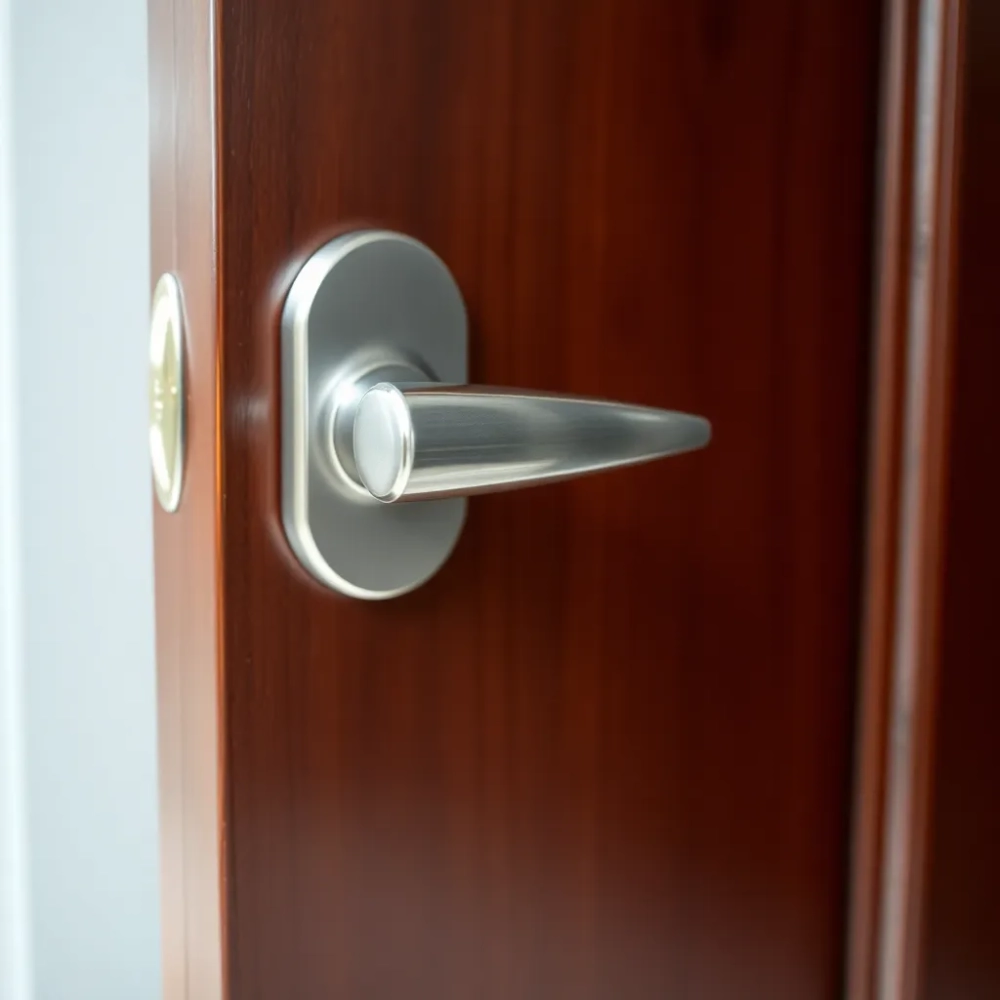 Montaż klamki do drzwi zewnętrznych