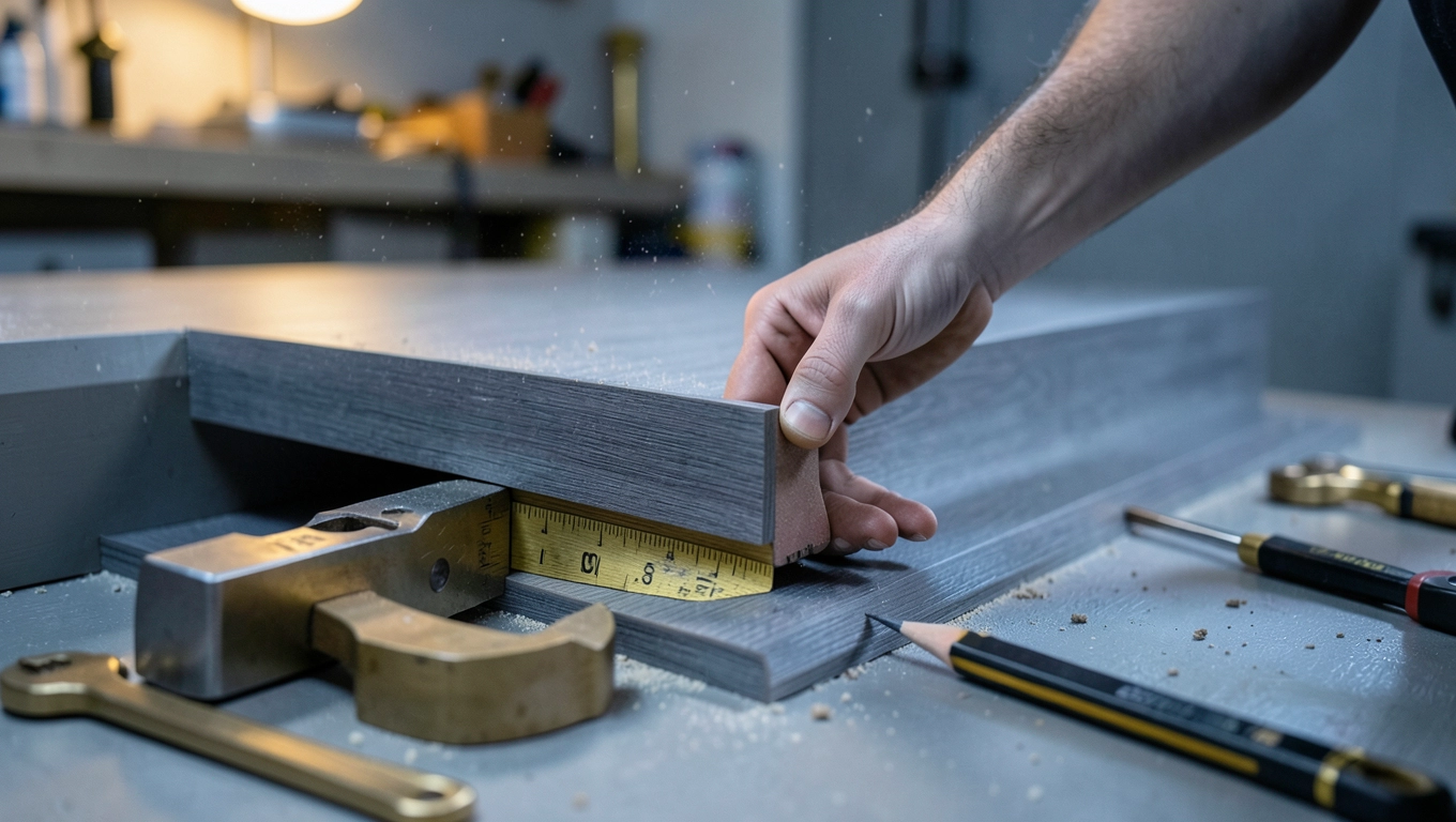 Montaż profilu schodowego LVT w 4 krokach instrukcja dla wykonawcy