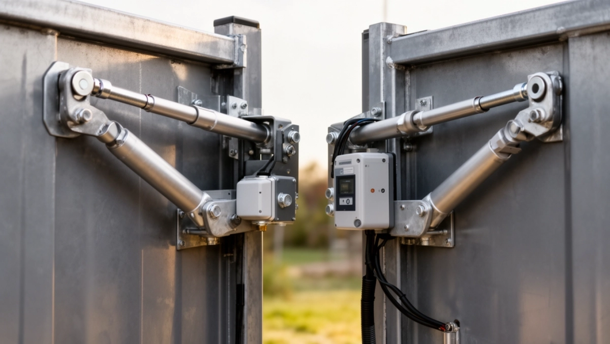 Montaż siłowników do bramy dwuskrzydłowej cena