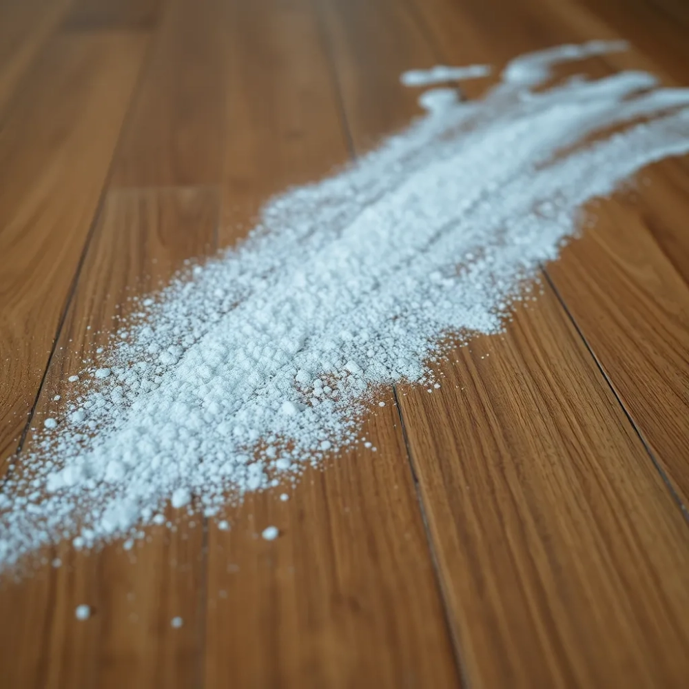 Mycie podłogi sodą oczyszczona