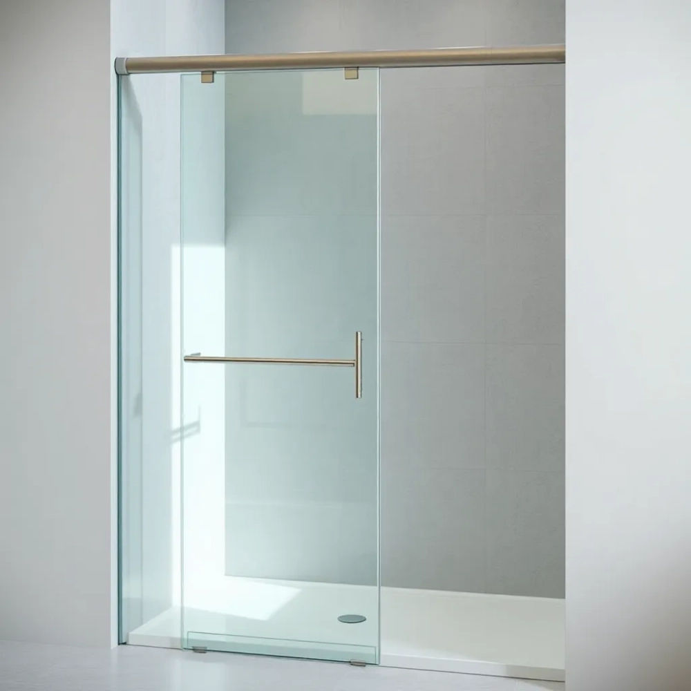 Najlepsze drzwi prysznicowe przesuwne