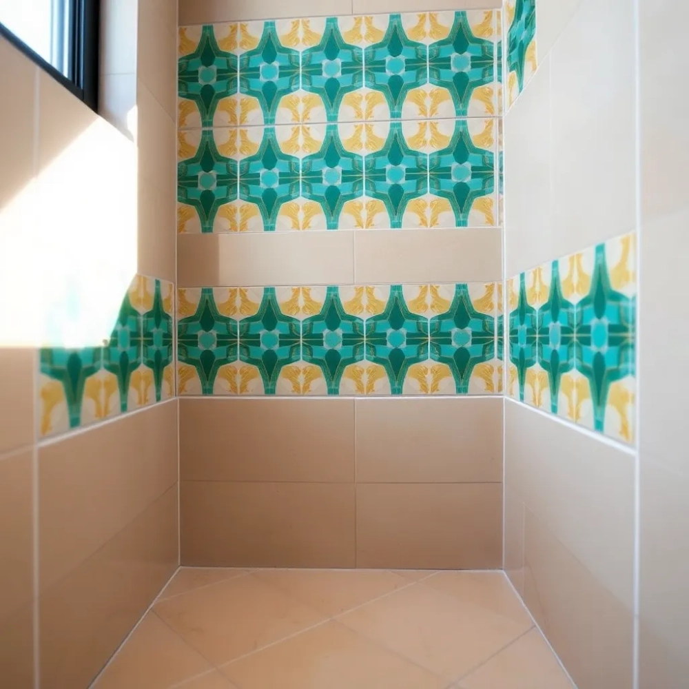 Naklejki na płytki w łazience