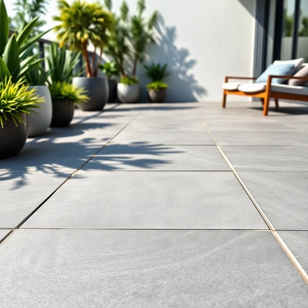 Nowoczesne płytki na taras