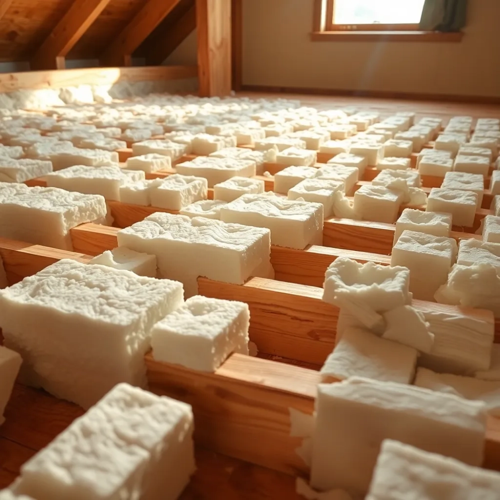 Ocieplenie podłogi na legarach styropianem