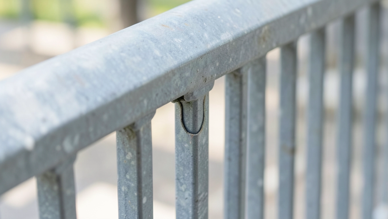 Odległości między profilami w balustradzie