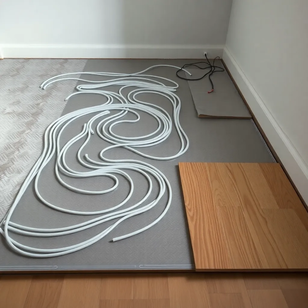 Ogrzewanie podłogowe a remont mieszkania