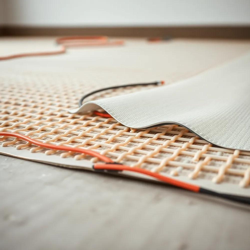 Ogrzewanie podłogowe elektryczne montaż