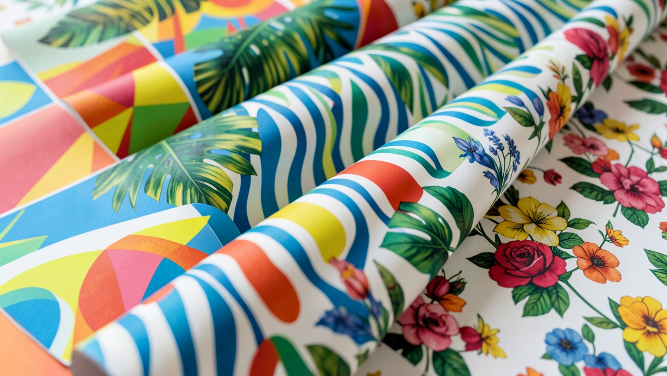 Oryginalne wzory fototapet samoprzylepnych