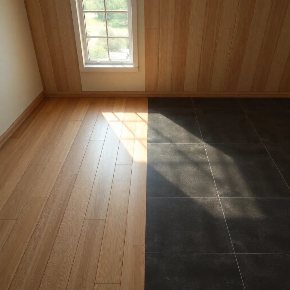 Panele czy płytki w salonie