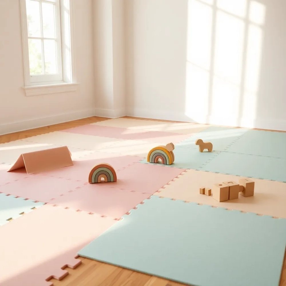 Pianka na podłogę dla dzieci