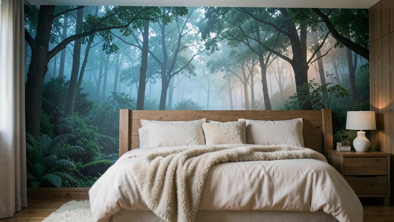 piękne fototapety do sypialni