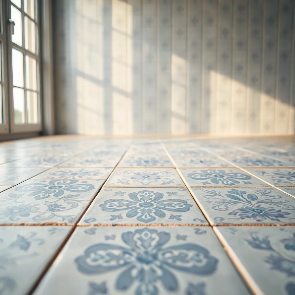 Płytki do łazienki w stylu prowansalskim