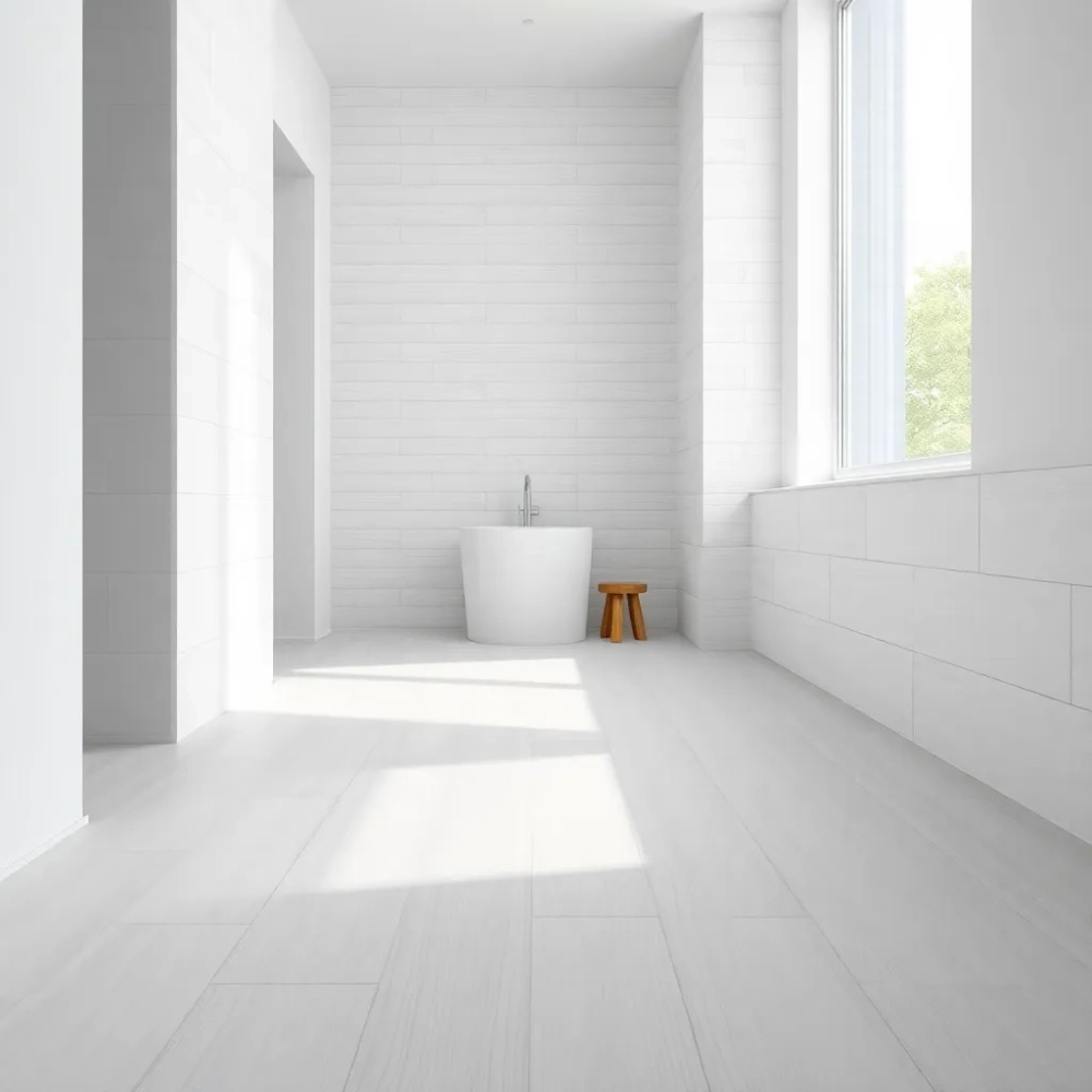 Płytki do łazienki w stylu skandynawskim