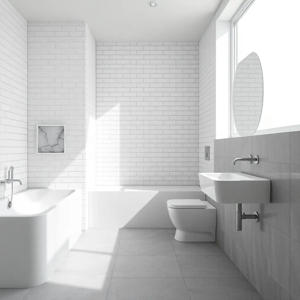 Płytki łazienka inspiracje