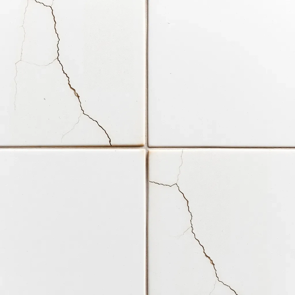 Płytki pękają w rogach