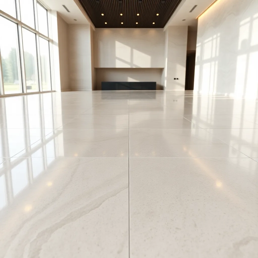 Płytki z połyskiem na podłogę