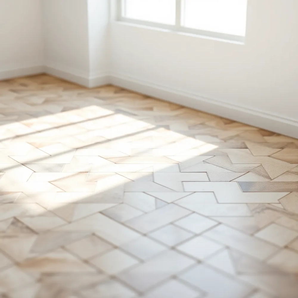 Podloga w jodełkę płytki