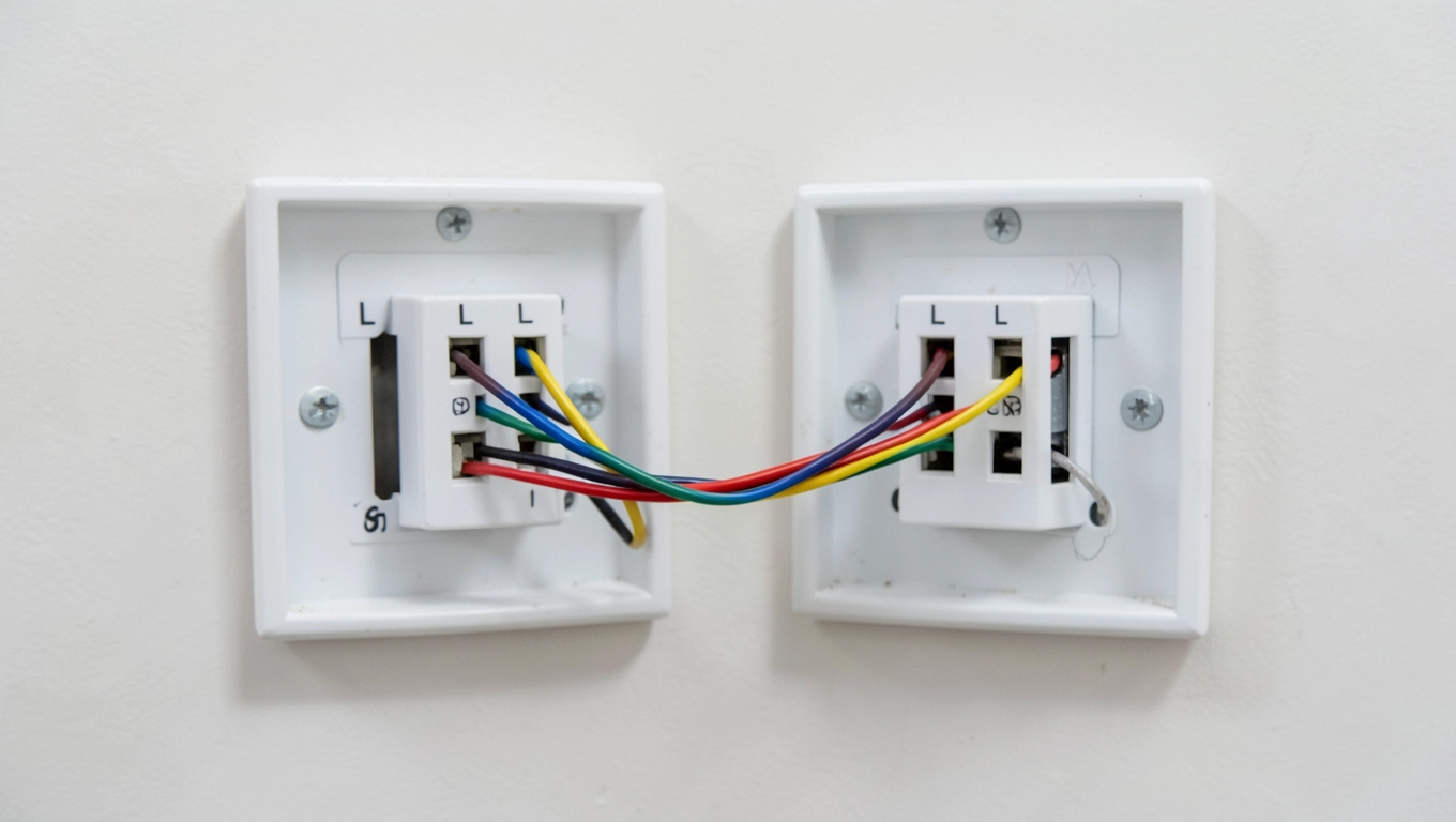 Podwójny wyłącznik schodowy - ile żył potrzeba