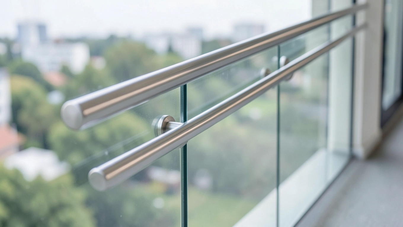 Poręcze aluminiowe do balustrad
