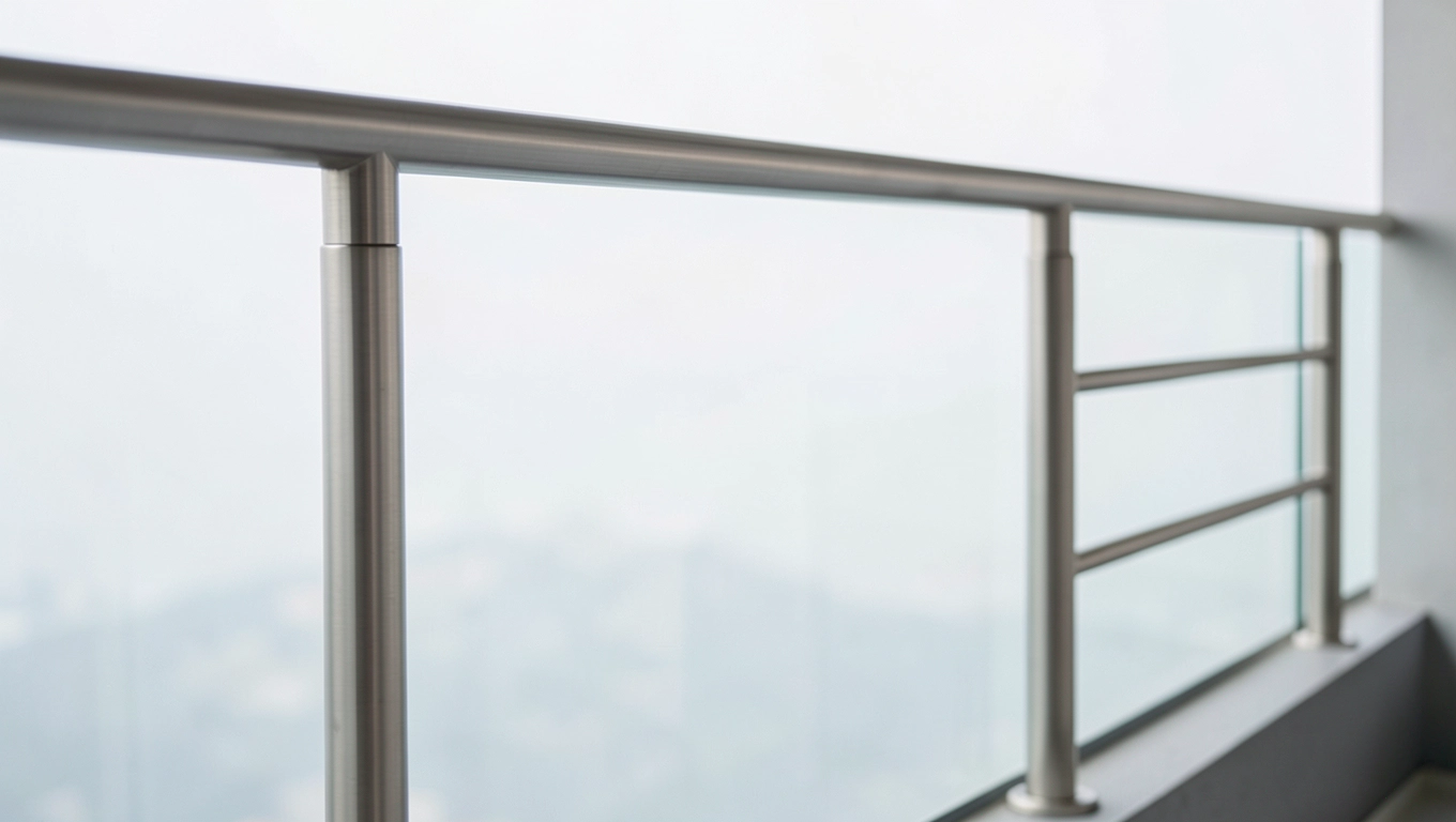 Poręcze ze stali AISI 304 na balkon