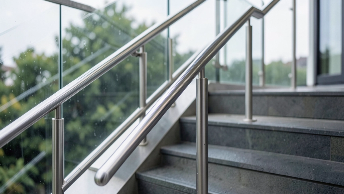 Poręcze ze stali nierdzewnej