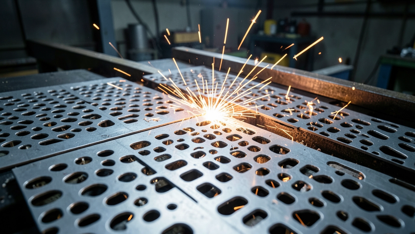 Proces produkcji balustrad ażurowych metalowych