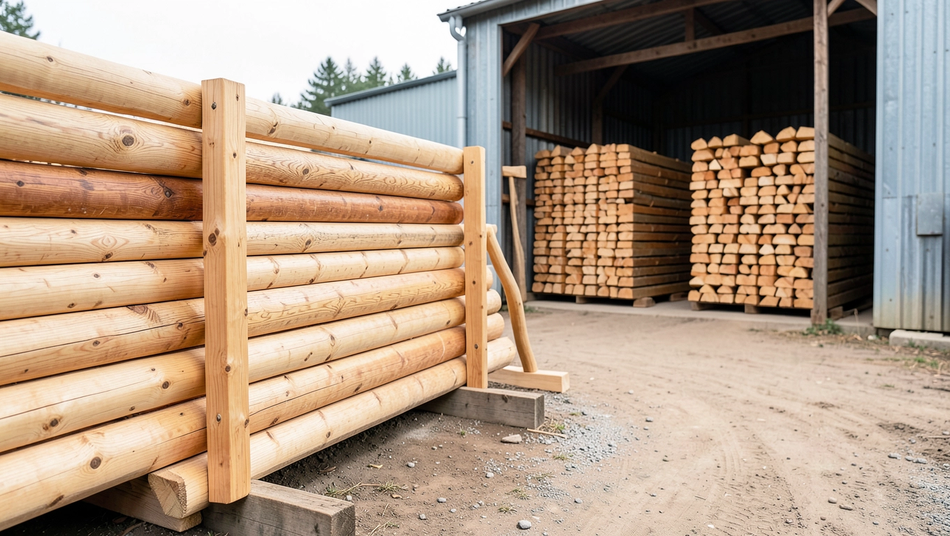 Proces produkcji balustrady drewnianej tarasowej