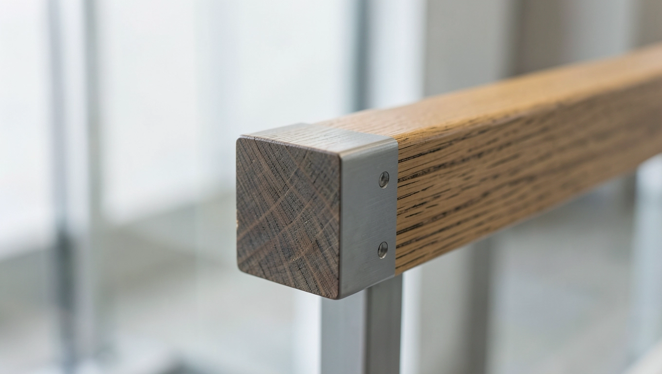 Profile JP40x40 mm do poręczy drewnianej 4m