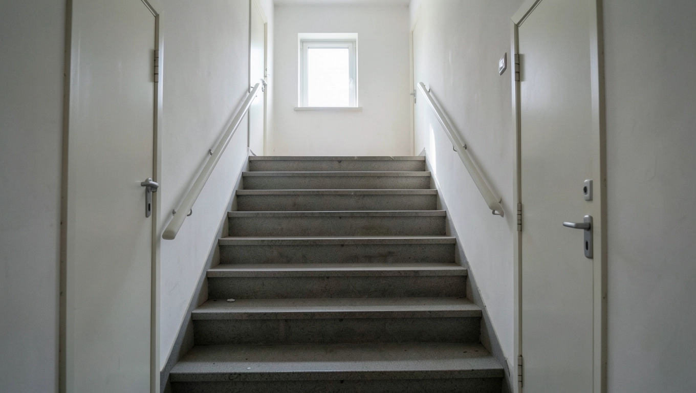 Przepisy PPOŻ dla wolnych klatek schodowych