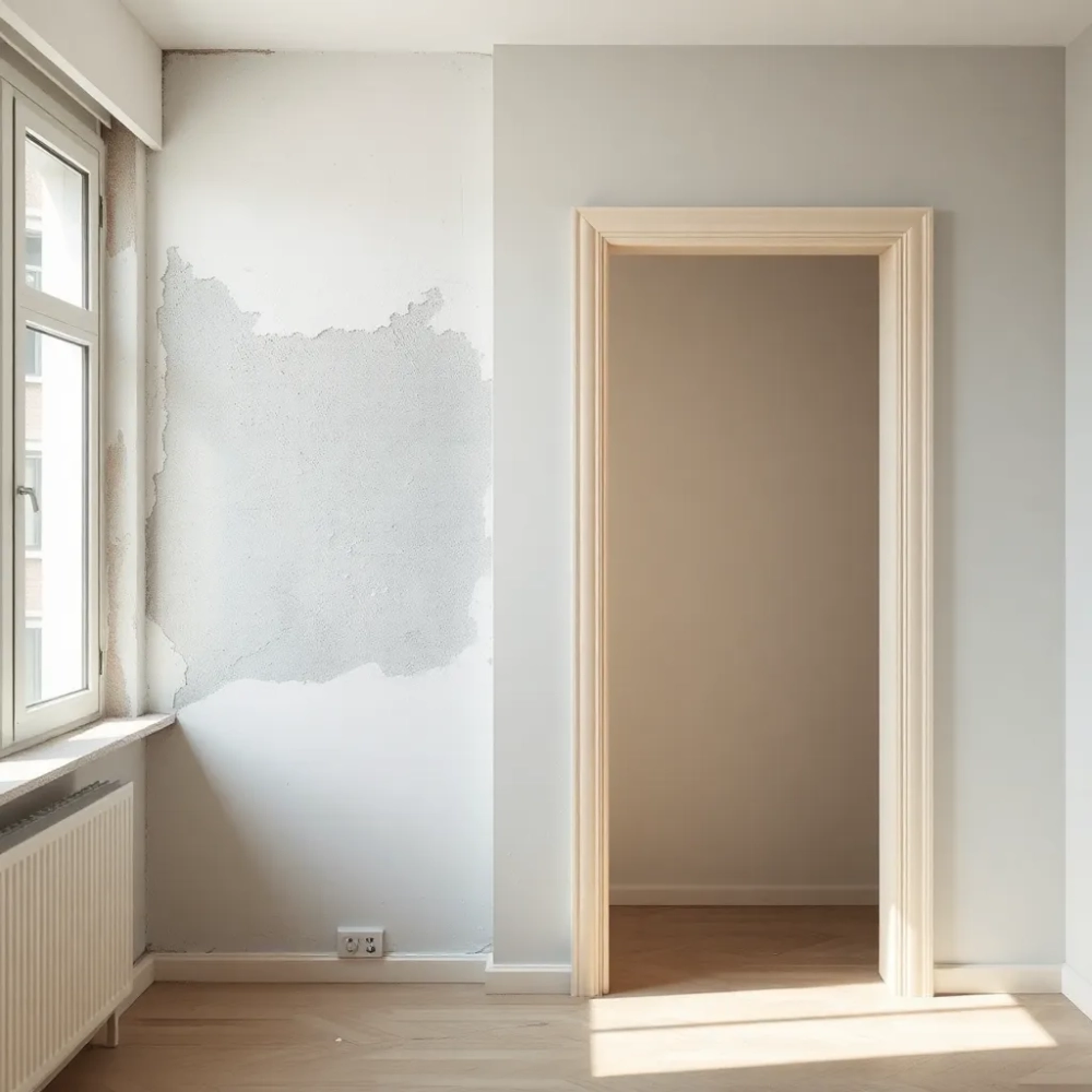 Przesunięcie drzwi w bloku